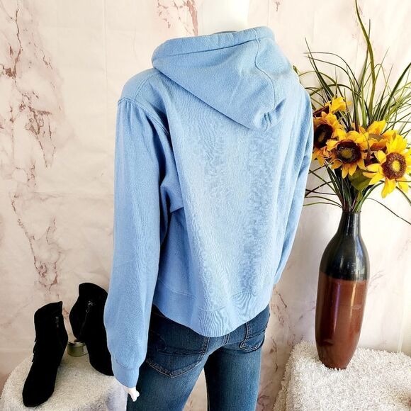 Sub Urban Riot soft knit blue hoodie - Picture 5 of 7